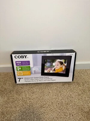 Coby DP700BLK 7-inch Black Digital picture Frame - Image 1 of 4
