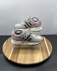Adidas Yung-96 Damen-Schnürschuhe mehrfarbig UK-Größe 5,5 Low-Top - Bild 1 von 20