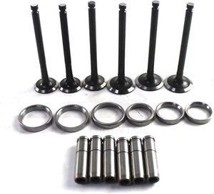 1 Set 3LD1 Valve Guide Seat Intake Valve & Exhaust Valve for Isuzu Engine - Picture 1 of 2