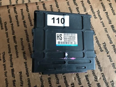 SUBARU LEGACY 2012 2.5 MOTOR OEM UNIDAD DE MÓDULO DE TRANSMISIÓN AUTOMÁTICA, P# 30919AC320 Foto 1 de 4