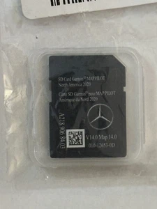 2021-22  MERCEDES BENZ Garmin Map Pilot North America SD Card  Audio 20cd - Picture 1 of 2