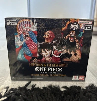 One Piece OP-09 Emperors in the New World Booster Box - Sealed English - Image 1 of 4