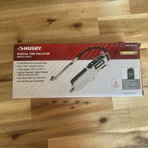 Husky Tire Inflator Air Digital Pressure Gauge Heavy-Duty, Back-lit LCD✅ - Picture 1 of 6