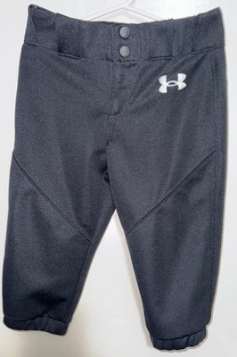 YXS Under Armour Boys Knicker Utility Baseball Pants Black #23178058 - Image 1 of 4