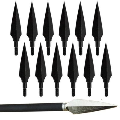 Archery 150gr Arrowheads Broadhead Field Bow Arrow Screw Points Shooting Hunting - Image 1 of 4