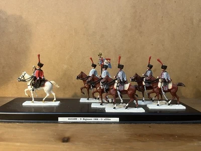 MDM Plastique ancien -1er  Empire- 3e Régiment Hussards Cie Élite - 1808 - Photo 1/4