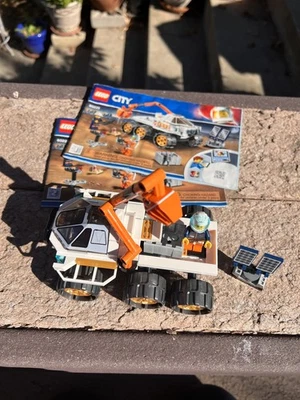 LEGO CITY: Rover Testing Drive 60225 Used Built Manual 1 Minifig Incomplete - Image 1 of 4