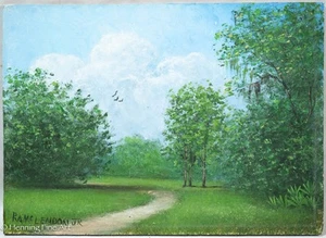 Beautiful Roy R.A. McLendon Jr. Florida Landscape Painting, Signed & Lovely - Picture 1 of 9