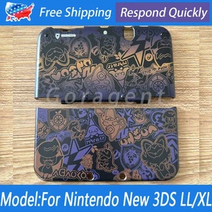 For Nintendo New 3DS LL/XL Top & Bottom Hard Protective Case Cover Housing Shell - Picture 1 of 4