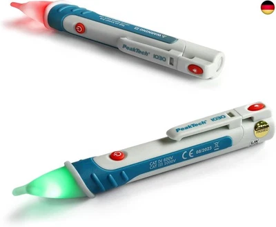 BESUCHE DEN PEAKTECH-STORE PeakTech 1030 AC Spannungsprüfer berührungslos [+LED Signal Lampe & V