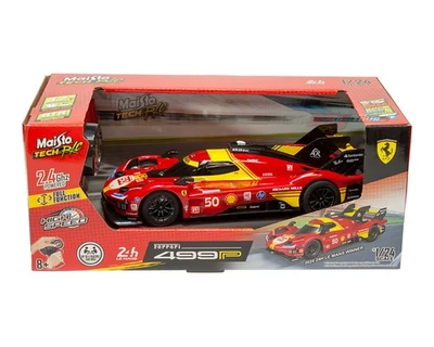 Maisto Radio Control 2.4Ghz 1:24 Ferrari 499P 2024 24H Le Mans Winner Red RC - Image 1 of 2