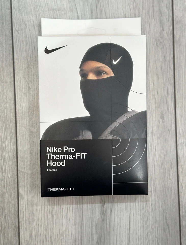Nike Pro Therma-Fit Ski Mask Balaclava Black Unisex Cold Weather Face Protection - Image 1 of 4