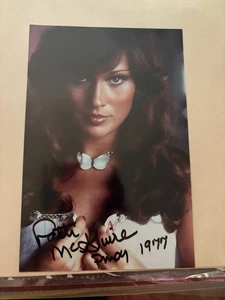 PLAYBOY BUNNY PATTI McGUIRE AUTOGRAMM 4X6 FOTO PLAYMATE DES JAHRES 1977 - Bild 1 von 1