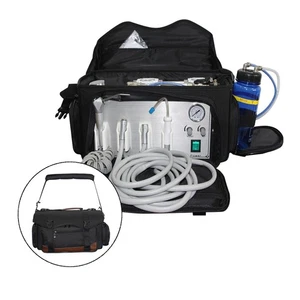 Portable Dental Unit with Air Compressor Suction System 3 Way Syringe 410W-us - Picture 1 of 10
