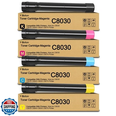 AltaLink C8030 C8035 C8045 Toner Cartridge Replacement for Xerox 006R01697 00 - Image 1 of 4
