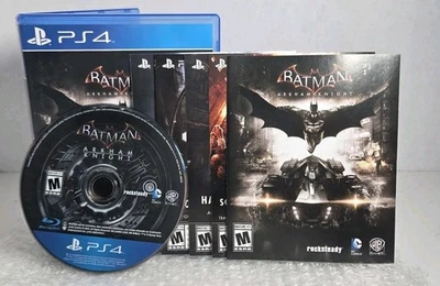 Batman Arkham Knight Sony PlayStation 4 PS4 Complete In Box CIB Tested Rockstead - Image 1 of 4