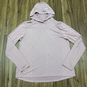 Free Fly Bamboo Lightweight Pullover Hoodie Shirt Long Sleeve Pink Women’s XL - Picture 1 of 11
