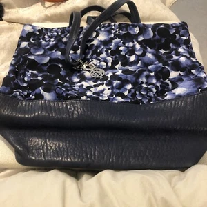 DKNY Purple And White Shoulder Bag - Picture 1 of 6