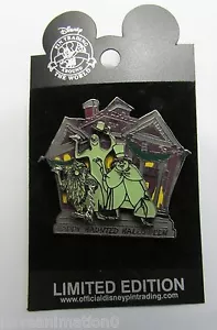 Prendedor Disney 25082 DLR Happy Haunted Mansion Halloween Passholder Fantasma Pin - Imagen 1 de 2