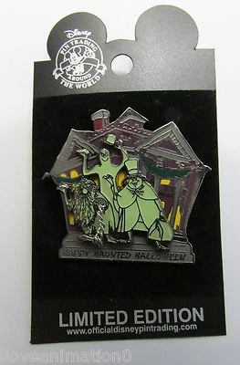 Значок призрачный держатель для Хэллоуина Disney 25082 DLR Happy Haunted Mansion - Изображение 1 из 2
