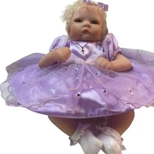 Precious Grace, Realistic Musical Vinyl Baby Doll by Ashton Drake 13.5" in EUC S - Imagen 1 de 11