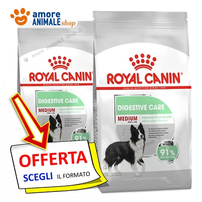 Royal Canin Dog → Adult Medium DIGESTIVE CARE - 3 / 12 kg - Crocchette Cane Cani