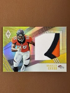 Phoenix 2018 - #19 Bradley Chubb/25 - Jumbo Rookie Memorabilia - Yellow Prime - Imagen 1 de 2