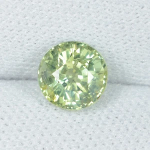 1.15 ct ULTRA RARE BEST GRADE NATURAL CHRYSOBERYL Srilanka ROUND C Vdo 8501  eby - Picture 1 of 2