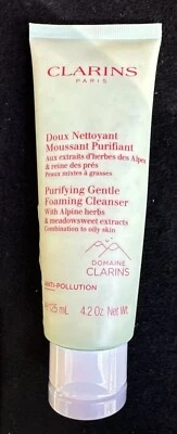 Clarins Purifying Gentle Foaming Cleanser for Combination to Oily Skin 4.2 oz - Image 1 of 3