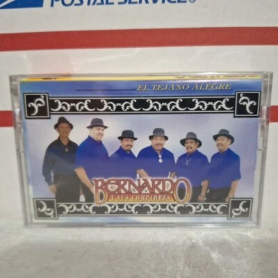 Bernardo y Sus Compadres El Tejano Alegre Cassette 2002 Norteno Cumbia Sealed - Image 1 of 3