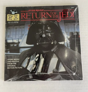 NEW SEALED Vintage RETURN Of The JEDI 24 Page Read Along Book & Record - Picture 1 of 2