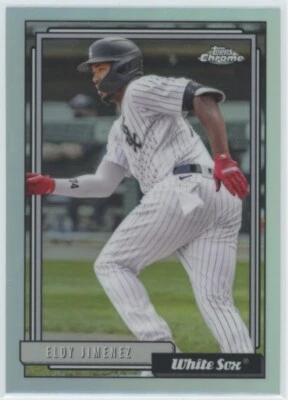 2021 Topps Update '92 Topps Redux Chrome #TC9215 Eloy Jimenez Chicago White Sox - Image 1 of 2