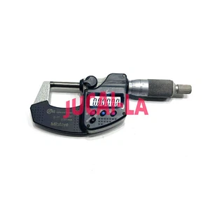 0-1" DIGIMATIC COOLANT PROOF MIC WITH RATCHET IP65 MITUTOYO 293-340-30 .00005" - Picture 1 of 4