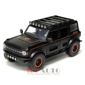 JADA 2021 FORD BRONCO MATT SCHWARZ SÜCHTIG MACHENDE WÜSTENDESIGNS 1/24 DIECAST 34287 - Bild 1 von 2