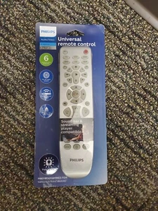 2C6 - Philips 6 Device Universal Remote Control Elite Fully Backlit - Picture 1 of 2