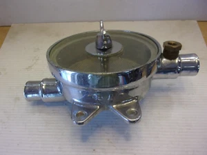 MARINE HARDWARE polished Nickel BRONZE UNIVERSAL MOUNT SEA STRAINER 1- 1/4" NPT - Foto 1 di 7