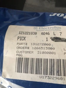 OEM Frigidaire lavadora dispensadora taza pieza original #131272000 #h6b4 - Imagen 1 de 1
