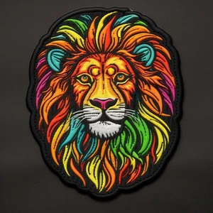 Parche León de Judá Apliques Plancha Ropa Religión Insignia Jesucristo Biblia - Imagen 1 de 12