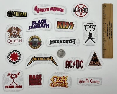 Vinyl Sticker Your Favorite Rock Band - window, laptop, water bottle (c1) - Image 1 of 4
