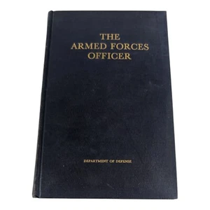 Vintage The Armed Forces Officer - Department Of Defense - Hardback - 1950 - Picture 1 of 16