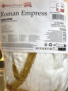 Morph Costumes Fun Shack Roman Empress Costume Girls Size XL - Picture 1 of 4
