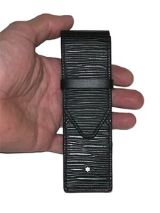 MONTBLANC Meisterstück 4810 - 130935 2 Pen Pouch. Accommodates Up To Caliber 146 - Picture 1 of 7