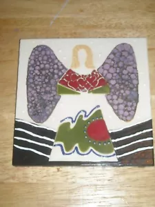 Merry Miller Designs handbemalte Winkel 6" Keramikfliese #1 - Bild 1 von 2