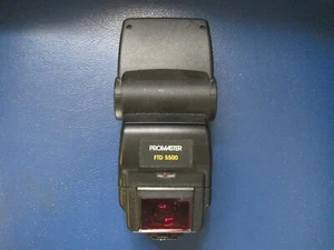 Promaster FTD 5500 / Module NK AF Camera Flash . bounce and swivel Electronic Fl - Picture 1 of 6