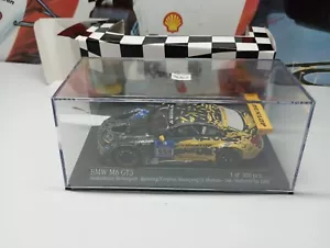 MINICHAMPS BMW M6 GT3 #999 24H NURBURGRING 2016 1:43 SCALE MODEL CAR 437 162609 - Picture 1 of 11