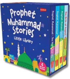 PROPHET MUHAMMAD STORIES - LITTLE LIBRARY (4 BOARD BOOKS SET) - Imagen 1 de 2