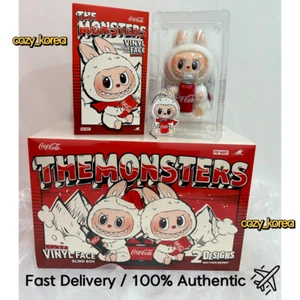 100% Authentic POPMART THE MONSTERS LABUBU COCA-COLA Plush pendant SEALED BLIND - Picture 1 of 5