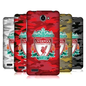 OFFICIAL LIVERPOOL FOOTBALL CLUB CAMOU HARD BACK CASE FOR LENOVO PHONES - Picture 1 of 17