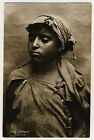 Libia Italiana BEDUINA / BEDUIN GIRL Italian Libya * Vintage 20s Ethnic Photo PC