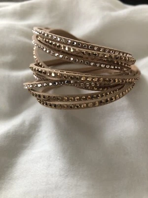 Swarovski Slake Neutral Tan Colored Bracelet - 5043495 - Image 1 of 4